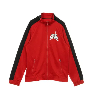 Jordan Jumpman Classics Tricot Men's Track Jacket In Gym Red/black