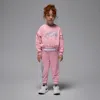 Jordan Jumpman Club Toddler Bubble Fleece 2-piece Set In Pink