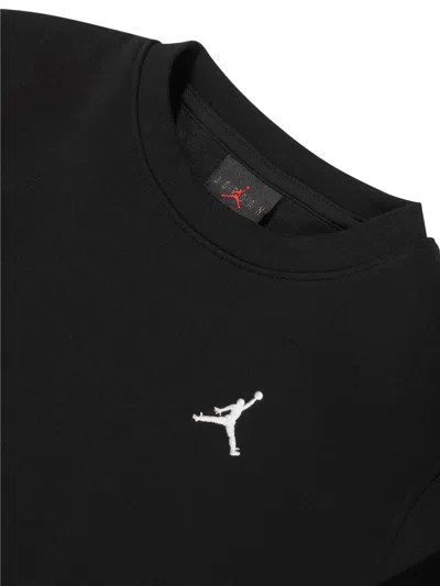 Jordan Mj Essentials Crew Big Kids Top In Black