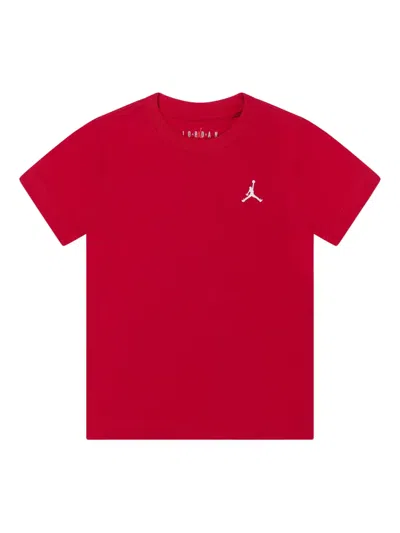 Jordan Kids' Jumpman-embroidered T-shirt In Red