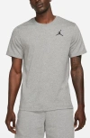Jordan Jumpman Embroidered T-shirt In Gray