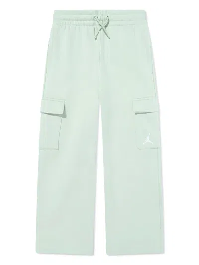 Jordan Kids' Jumpman-embroidered Trousers In Green