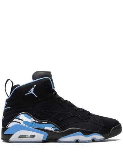 Jordan Jumpman Mvp 678 "university Blue" Sneakers In Black