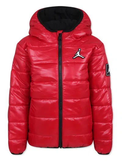 Jordan Kids' Jumpman Padded Jacket In Red