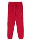 Jordan Jumpman-patch Tapered Track Pants In Red