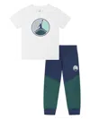 Jordan Jumpman-print Trouser Set In White