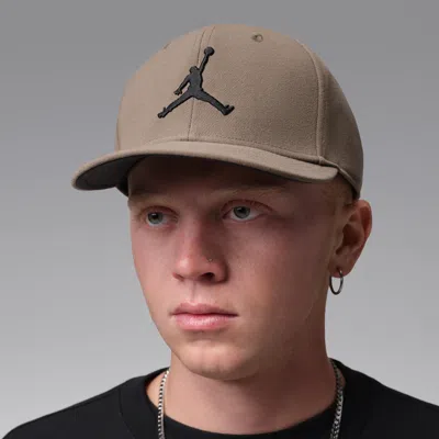 Jordan Jumpman Pro Adjustable Cap In Brown