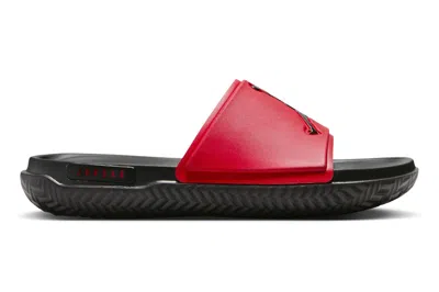 Pre-owned Jordan Jumpman Slide University Red Black (gs) In University Red/black