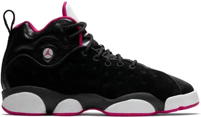 Pre-owned Jordan Jumpman Team 2 Sneakers In Black/rush Pink/white