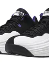 Jordan Jumpman Team "white/field Purple" Sneakers In Black