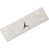 Jordan Jumpman Terry Headband In Neutral