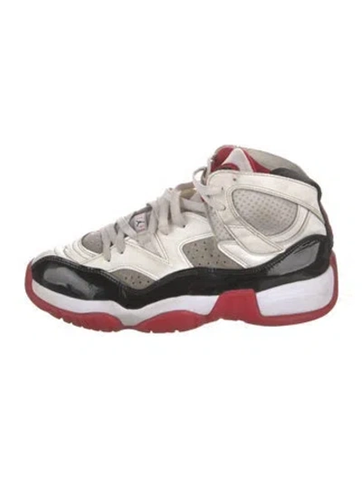 Pre-owned Jordan Jumpman Two Trey Sneakers In Silver