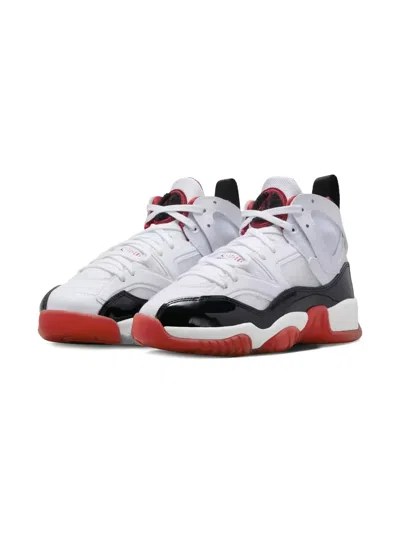 Jordan Kids' Jumpman Two Trey Trainers In White
