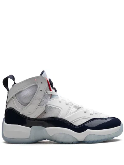 Jordan Jumpman Two Trey "white/navy/university Red" Sneakers