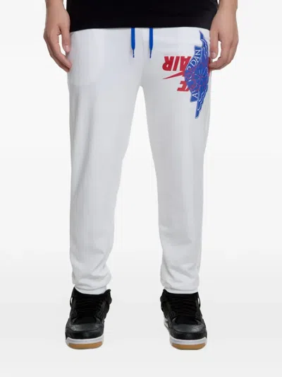 Jordan Jumpman Wings Fleece Track Pants In White