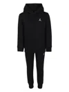 Jordan Jumpman Zipped Tracksuit In Black