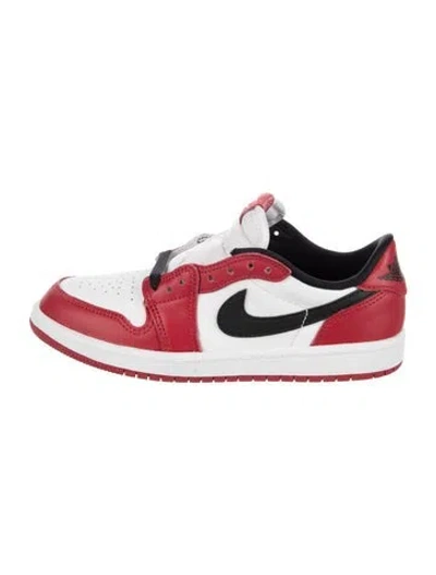 Pre-owned Jordan Babies' Kids' 1 Low Og Sneakers In Red/white