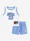 Jordan Kids 23 Jersey Short Set In Blue