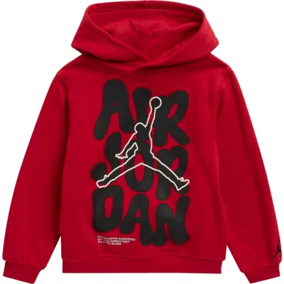Jordan Kids' 23 Throw Up Graphic Hoodie In White
