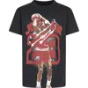 Jordan Kids' 40th Anniversary Cotton Graphic T-shirt In Off Noir