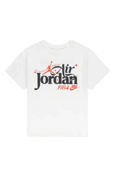 Jordan Kids' '84 Dream Graphic T-shirt In Red