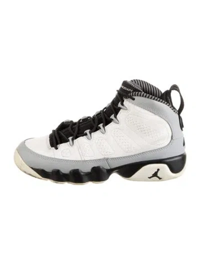 Pre-owned Jordan Kids' 9 Retro 'barons' (gs) Sneakers In White