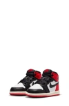 Jordan Nike Kids' Air  1 Retro High Og Basketball Sneaker In Black/red/white