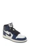 Jordan Nike Kids' Air  1 Retro High Og Basketball Sneaker In Navy/black/white