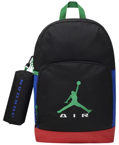 Jordan Kids' Air Raid Backpack In Black