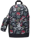 Jordan Kids' Air Raid Backpack In Black,red