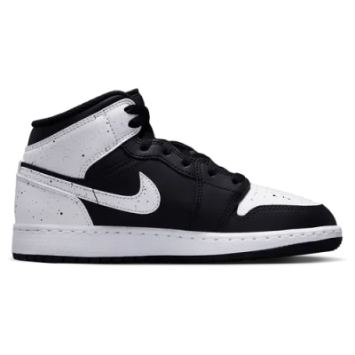 Jordan Kids Aj 1 Mid In Black