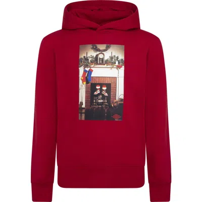 Jordan Air  Big Kids' (boys') Pullover Hoodie In Red