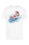 Jordan Kids' Aj1 Wave Graphic T-shirt In White