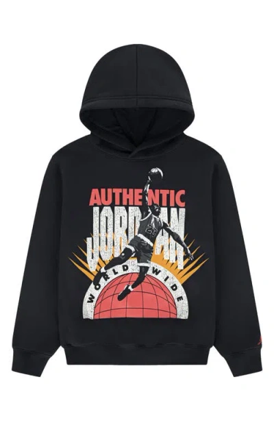 Jordan Kids' Authentic  Pullover Hoodie In Black
