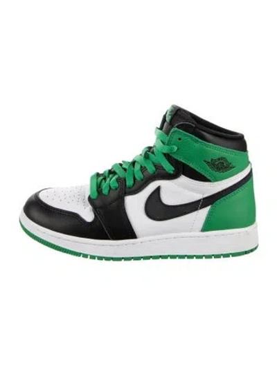 Pre-owned Jordan Kids' Boys' High-top Sneaker In Green