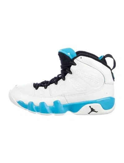 Pre-owned Jordan Babies' Kids Boys Leather Sneakers In Blue