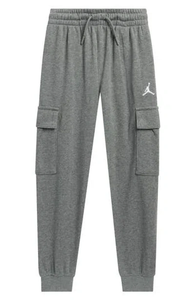 Jordan Kids' Brooklyn Cargo Pants In Gray