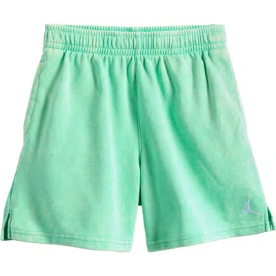 Jordan Kids' Brooklyn Fleece Acid Wash Sweat Shorts In Multi