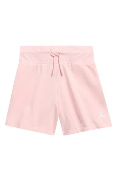Jordan Kids' Brooklyn Fleece Pull-on Shorts In Pink