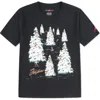 Jordan Kids' Brooklyn Winterland Graphic T-shirt In Black