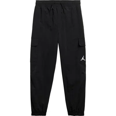 Jordan Kids' Double Cargo Pants In Black