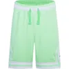 Jordan Dri-fit Sport Little Kids' Diamond Shorts In Green