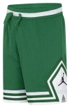 Jordan Kids' Dri-fit Sport Diamond Mesh Basketball Shorts In Pine Green