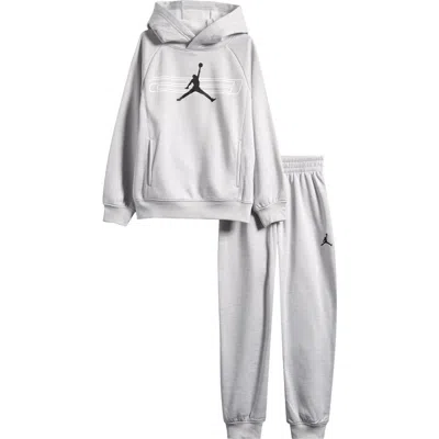Jordan Kids' Dri-fit Hoodie And Joggers Set In Gold