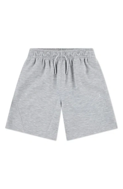 Jordan Kids' Dri-fit Mj Core Drawstring Shorts In Gray