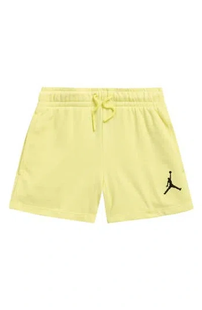 Jordan Kids' Essentials Sweat Shorts In Yellow