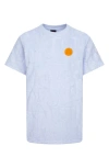 Jordan Kids' Fuel Up Cool Down Terry Cloth T-shirt In Football Gray