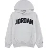 Jordan Kids' Gift Giving Fleece Hoodie In Gray