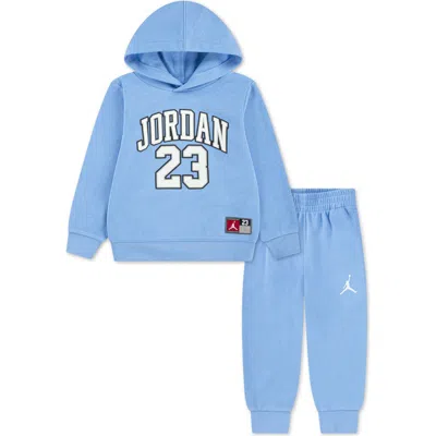 Jordan Kids' Graphic Fleece Hoodie & Joggers Set In Blue