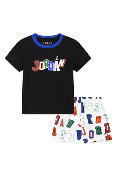 Jordan Kids' Jdb Court Of Legends Graphic T-shirt & Shorts Set In Sail